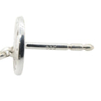 Hermes Earrings Escribus Hoop 925 Sterling Silver 18k Pink Gold — view 7