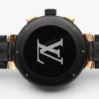 Louis Vuitton Watch Tambour Chrono Black Stainless Steel — view 6