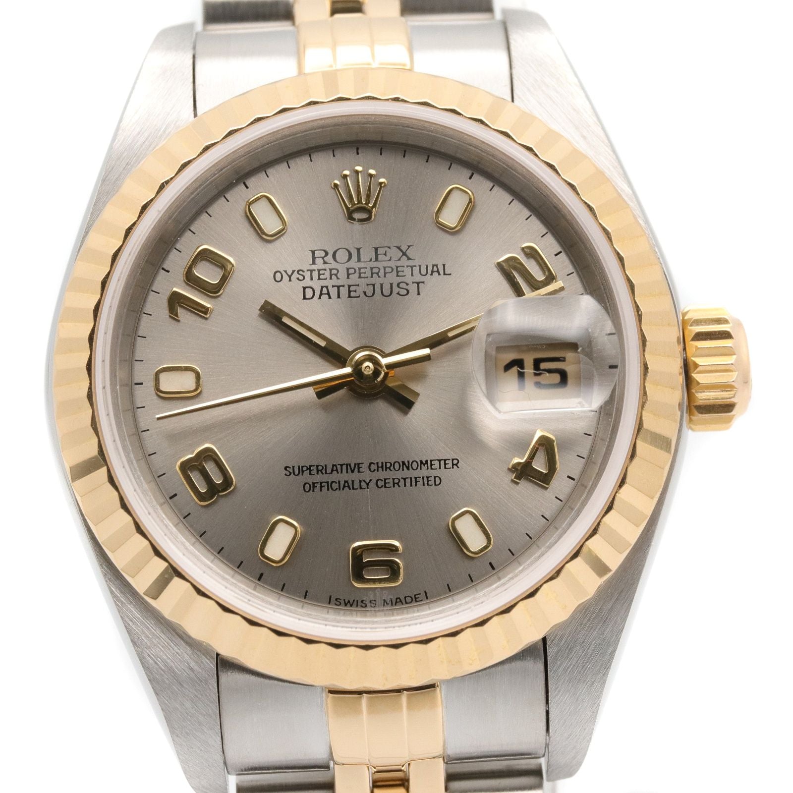 Rolex Watch Datejust Number Sil Tobi AR 18k Stainless Steel — view 3