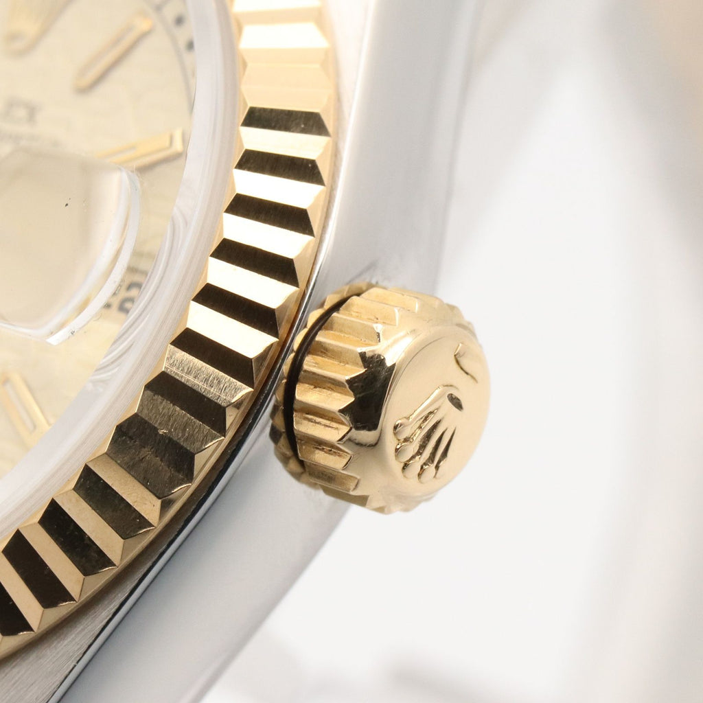 Rolex Datejust No Ivory Container BA 18k Stainless Steel — view 6