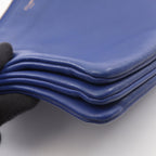 Celine Shoulder Bag Trio Large Blue Leather — view 5