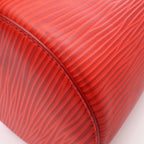 Louis Vuitton Handbag Soft Polochon PM Epi XL Rouge 2-Way Leather — view 7