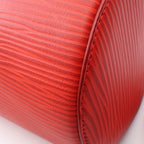 Louis Vuitton Handbag Soft Polochon PM Epi XL Rouge 2-Way Leather — view 8