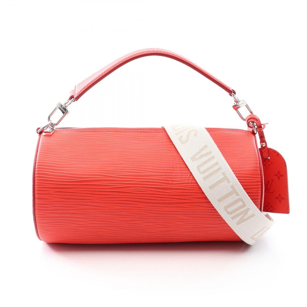 Louis Vuitton Handbag Soft Polochon PM Epi XL Rouge 2-Way Leather