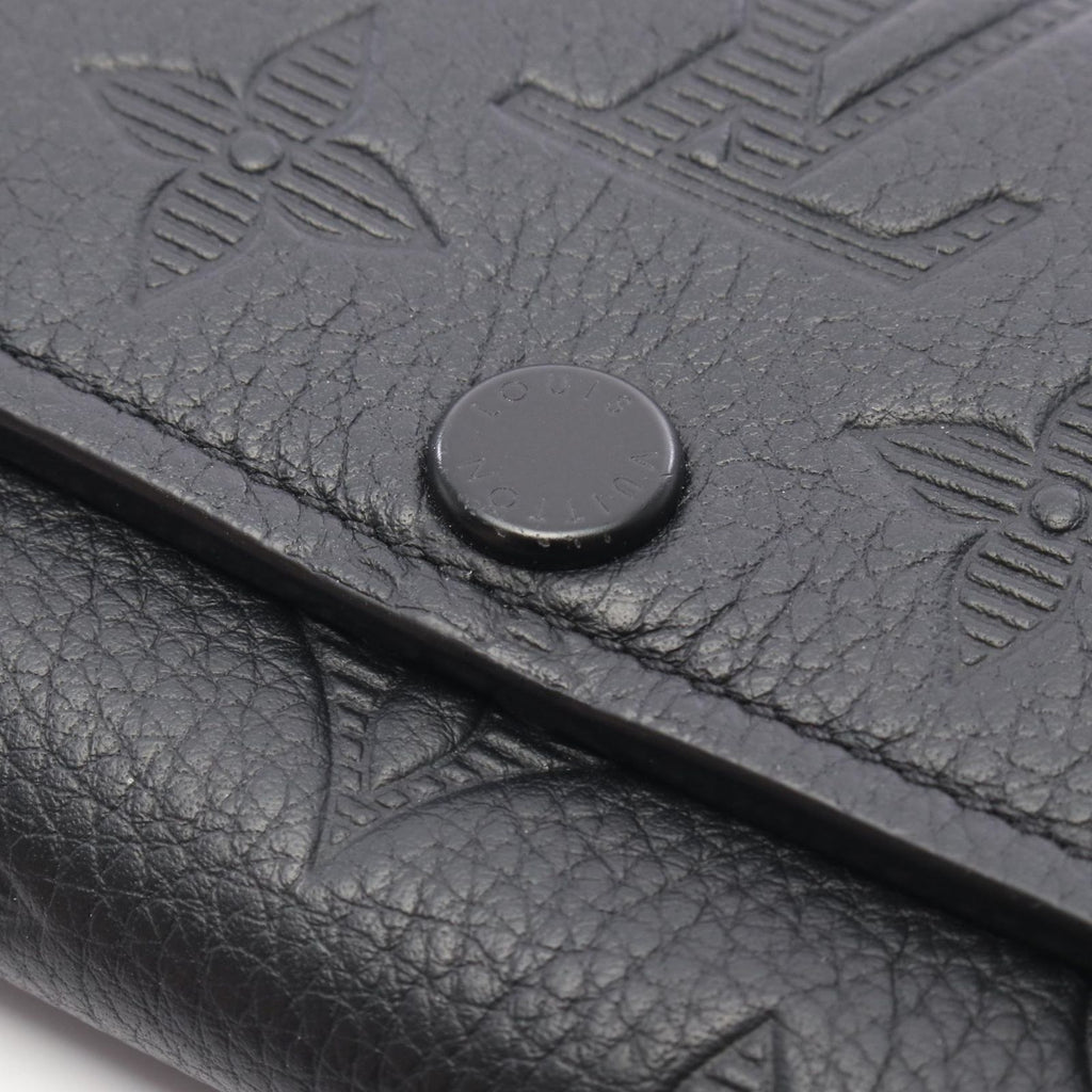 Louis Vuitton Key Case Multicles 6 Noir Leather Key Holder — view 6