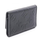 Louis Vuitton Key Case Multicles 6 Noir Leather Key Holder — view 2