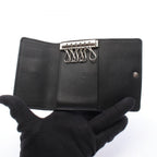 Louis Vuitton Key Case Multicles 6 Noir Leather Key Holder — view 3