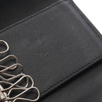 Louis Vuitton Key Case Multicles 6 Noir Leather Key Holder — view 5