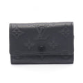 Louis Vuitton Key Case Multicles 6 Noir Leather Key Holder