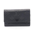 Louis Vuitton Key Case Multicles 6 Noir Leather Key Holder