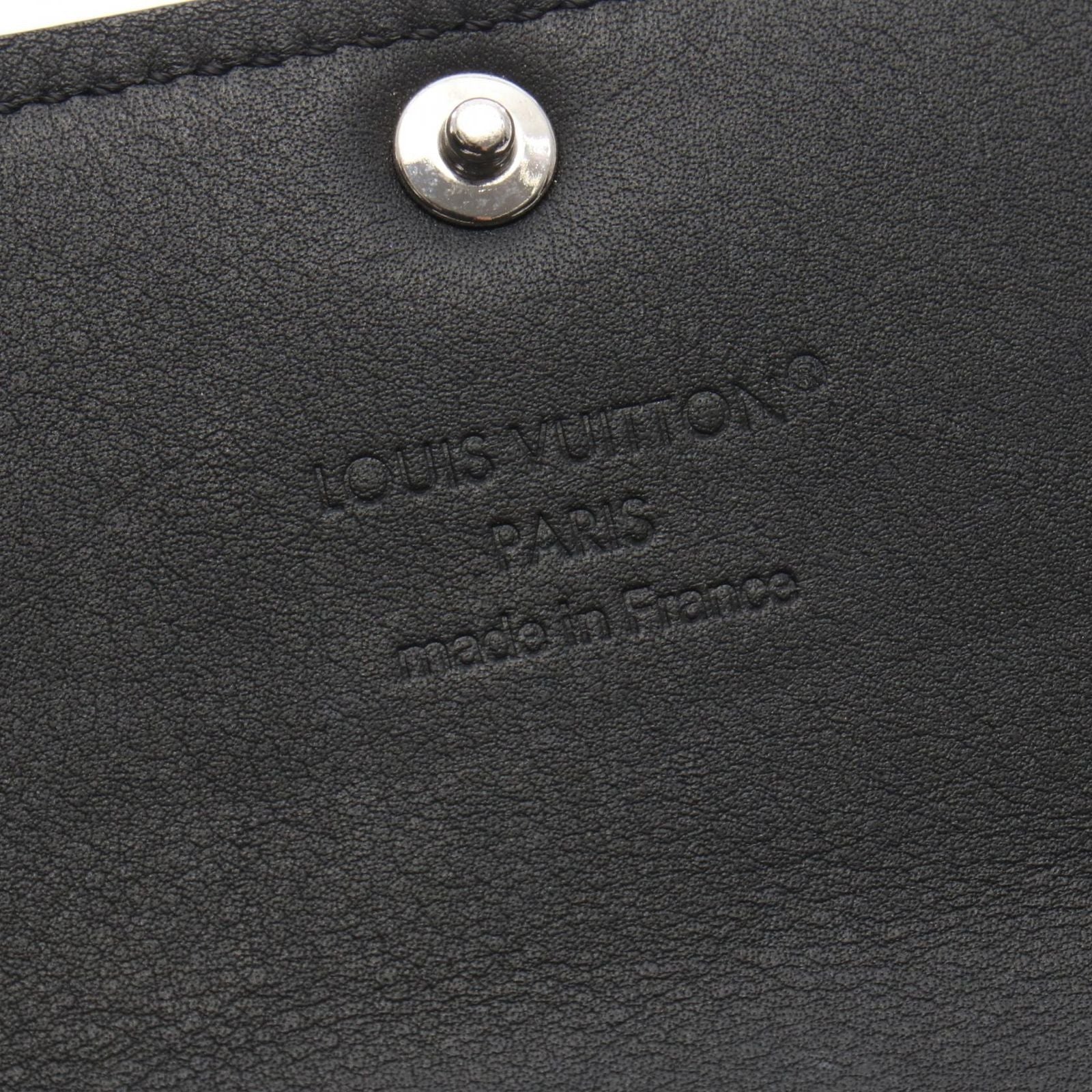 Louis Vuitton Key Case Multicles 6 Noir Leather Key Holder — view 4