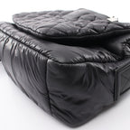 Chanel Shoulder Bag Coco Cocoon Black Nylon Leather — view 8