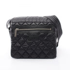 Chanel Shoulder Bag Coco Cocoon Black Nylon Leather