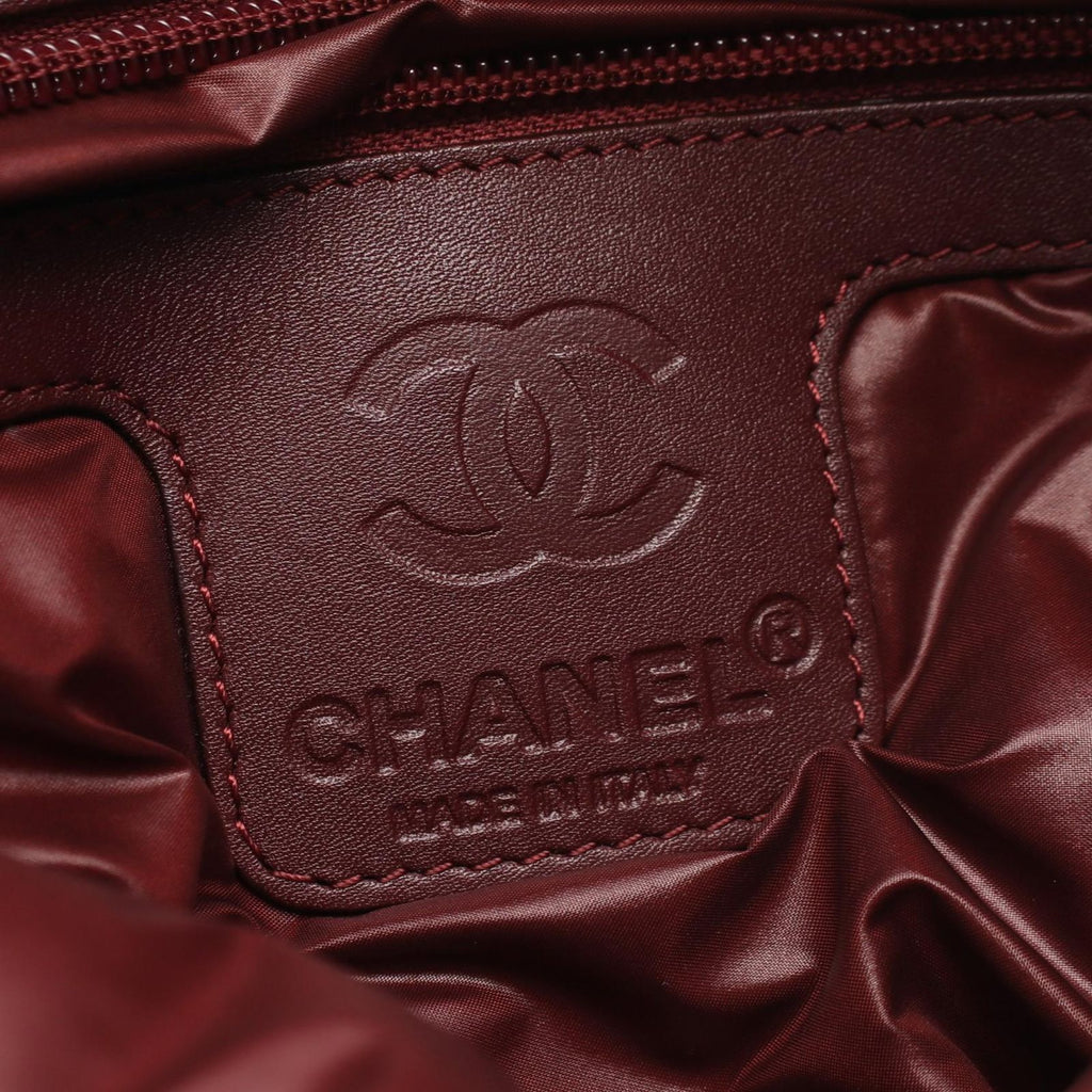 Chanel Shoulder Bag Coco Cocoon Black Nylon Leather — view 4