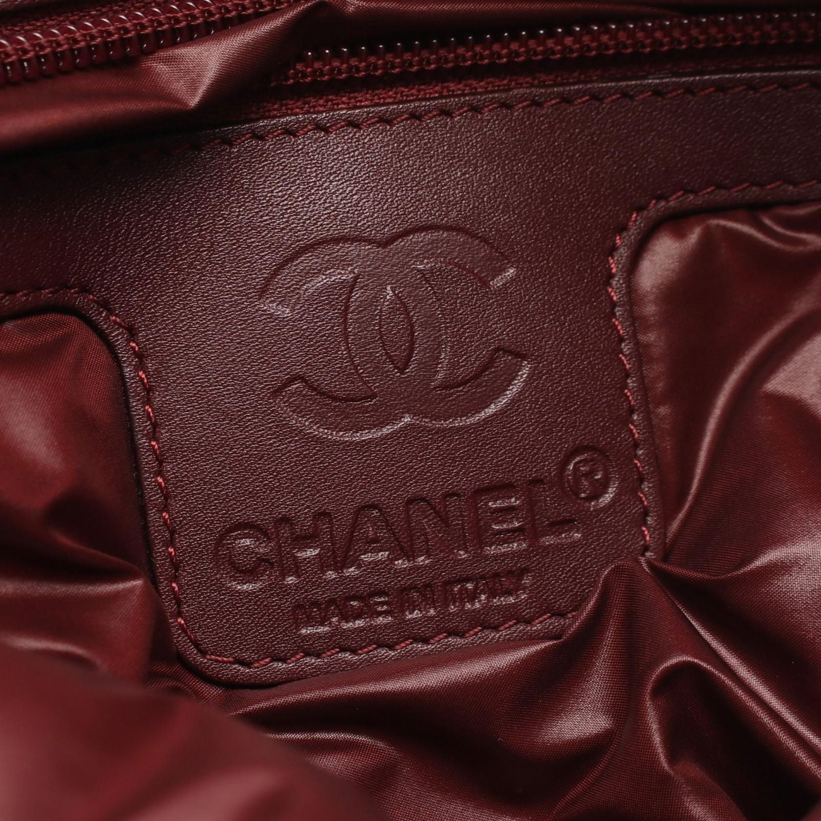 Chanel Shoulder Bag Coco Cocoon Black Nylon Leather — view 4
