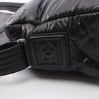 Chanel Shoulder Bag Coco Cocoon Black Nylon Leather — view 6