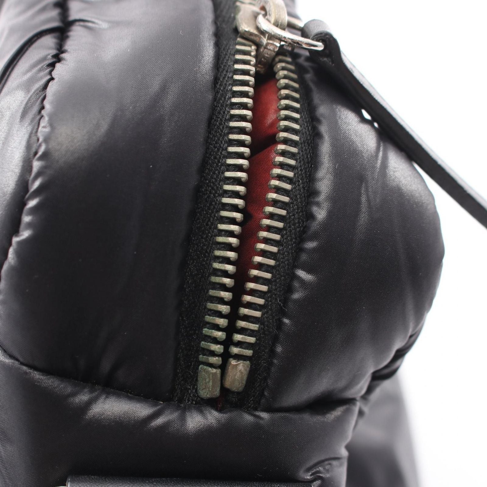 Chanel Shoulder Bag Coco Cocoon Black Nylon Leather — view 7