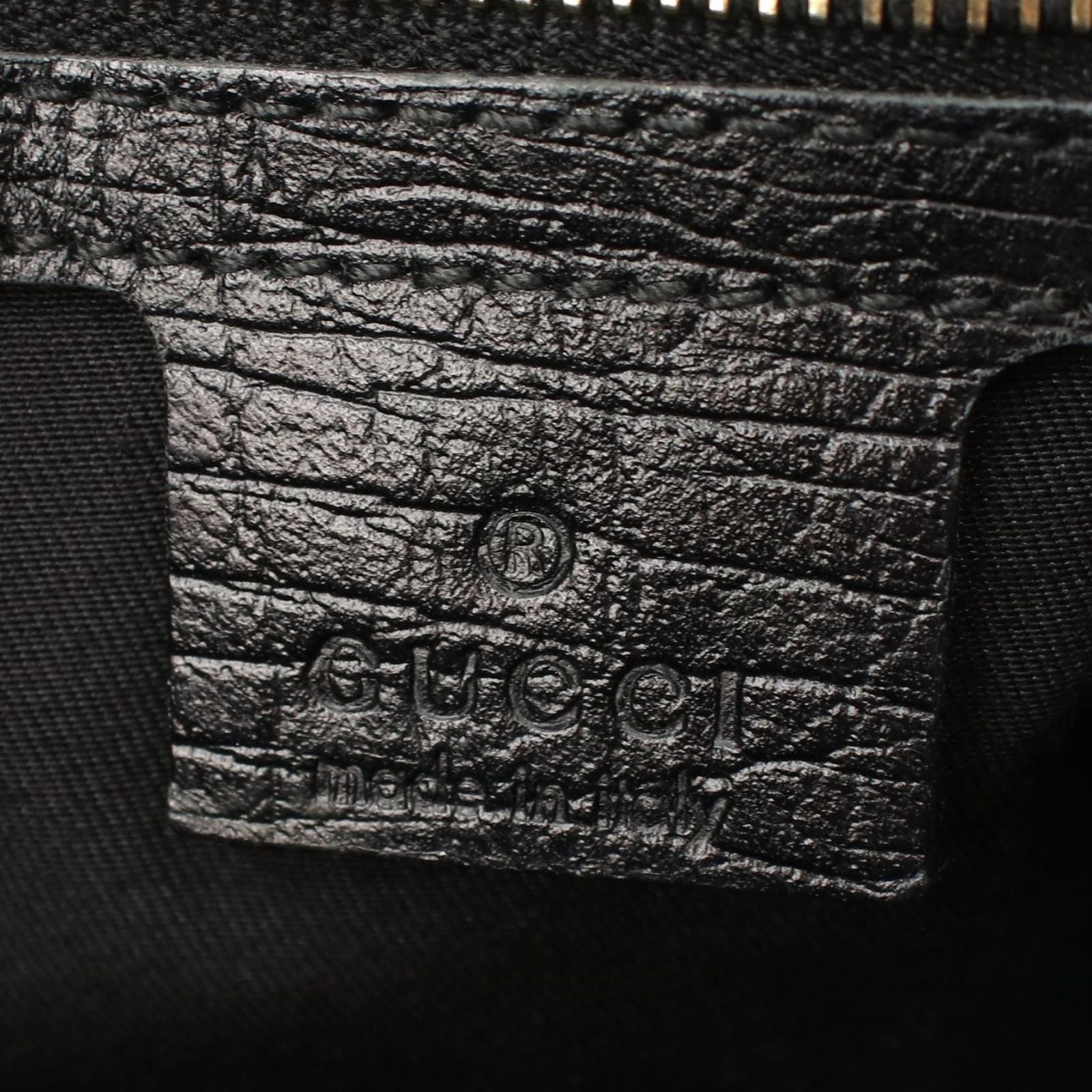 Gucci Shoulder Bag Horsebit GG Canvas Black — view 4