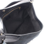 Gucci Shoulder Bag Horsebit GG Canvas Black — view 3
