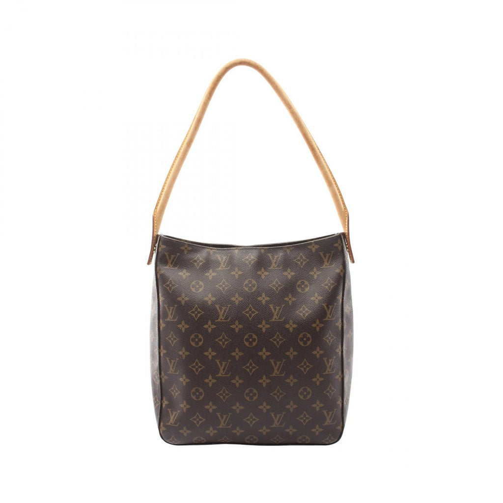 Louis Vuitton Shoulder Bag Looping GM Monogram Canvas Leather