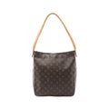 Louis Vuitton Shoulder Bag Looping GM Monogram Canvas Leather