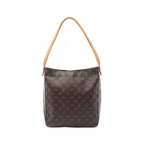 Louis Vuitton Shoulder Bag Looping GM Monogram Canvas Leather