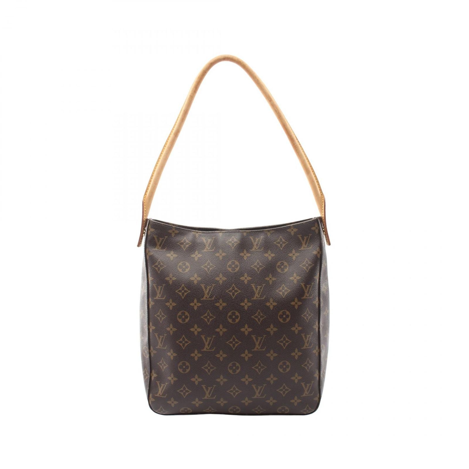Louis Vuitton Shoulder Bag Looping GM Monogram Canvas Leather