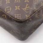 Louis Vuitton Shoulder Bag Looping GM Monogram Canvas Leather — view 6