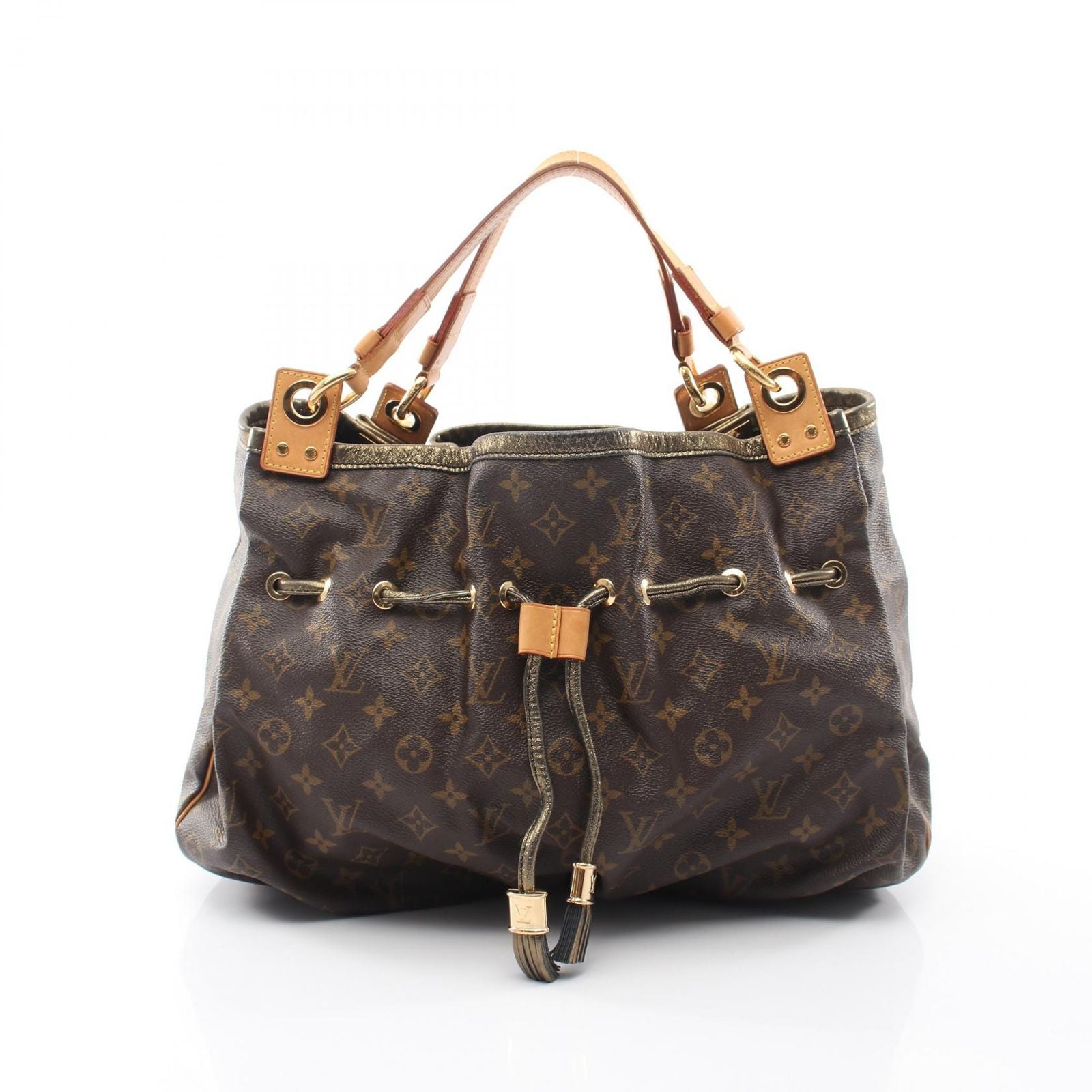 Louis Vuitton Tote Irene Canvas Leather