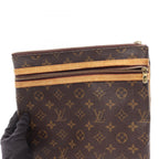 Louis Vuitton Shoulder Bag Pochette Canvas Leather Bosford — view 7
