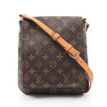 Louis Vuitton Shoulder Bag Musette Salsa Short Strap Canvas Leather