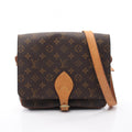 Louis Vuitton Shoulder Bag Cartouchiere GM Canvas Leather