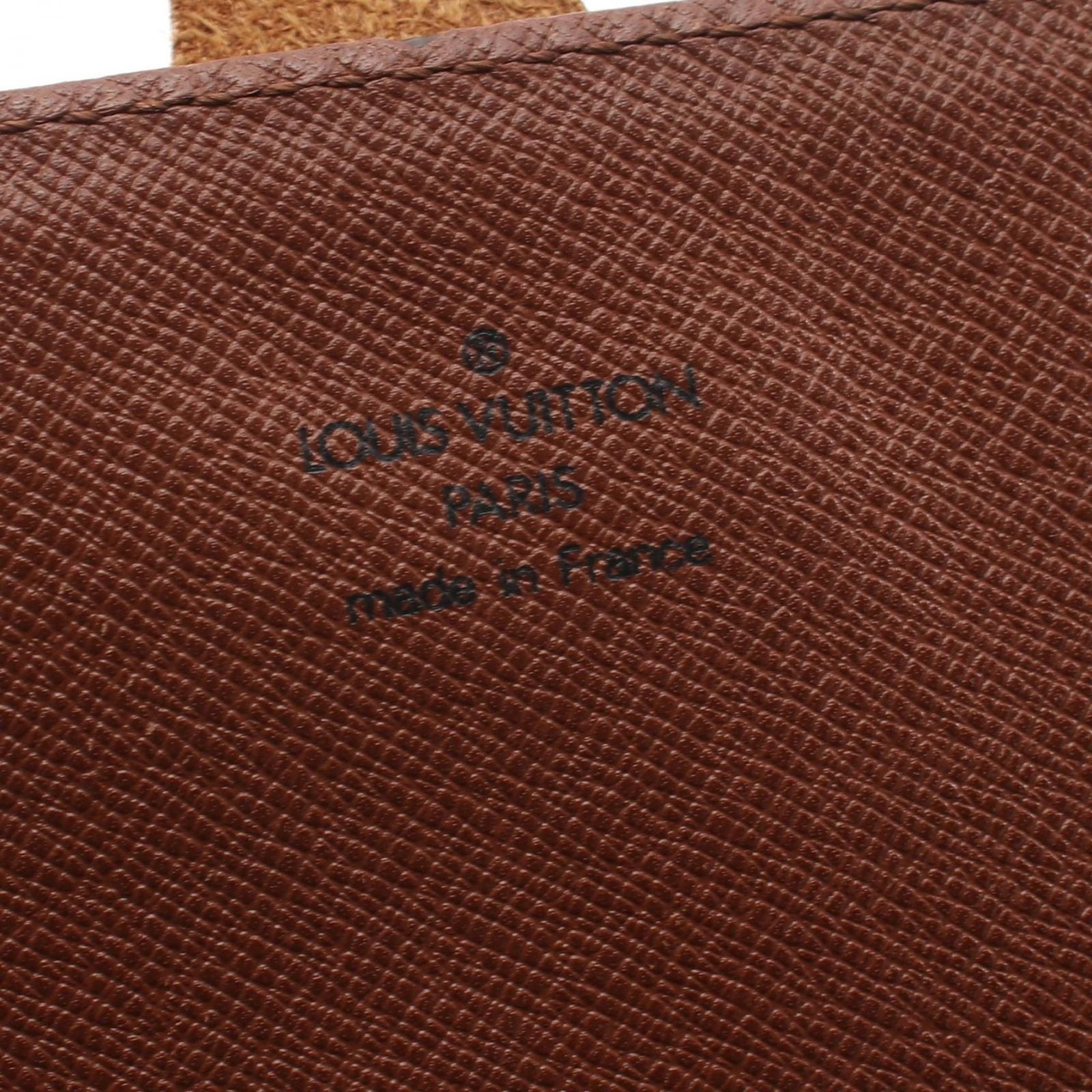 Louis Vuitton Shoulder Bag Cartouchiere GM Canvas Leather — view 4