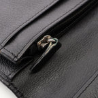 Chanel Bifold Wallet Butterfly Camellia Zip Black Leather — view 7