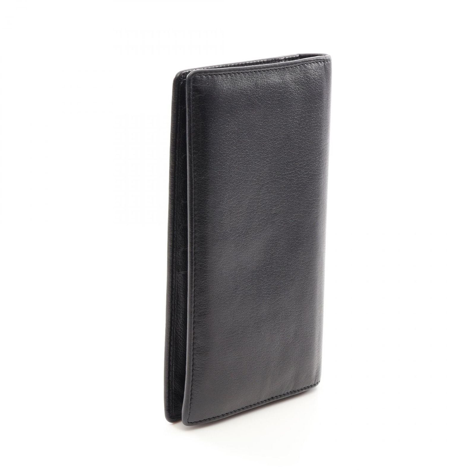 Chanel Bifold Wallet Butterfly Camellia Zip Black Leather — view 2