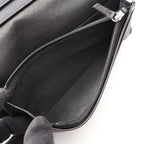 Chanel Bifold Wallet Butterfly Camellia Zip Black Leather — view 4