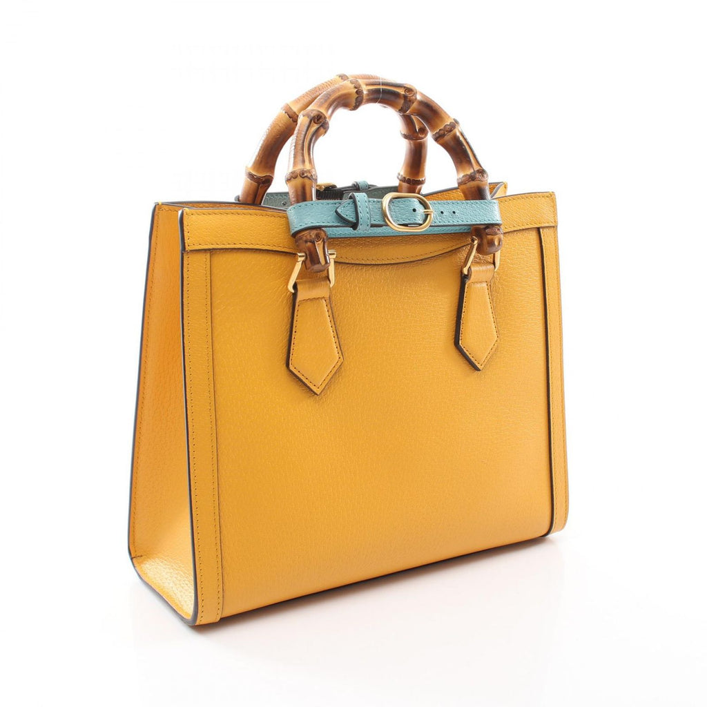Gucci Handbag Diana Small 2-Way Yellow Leather — view 2