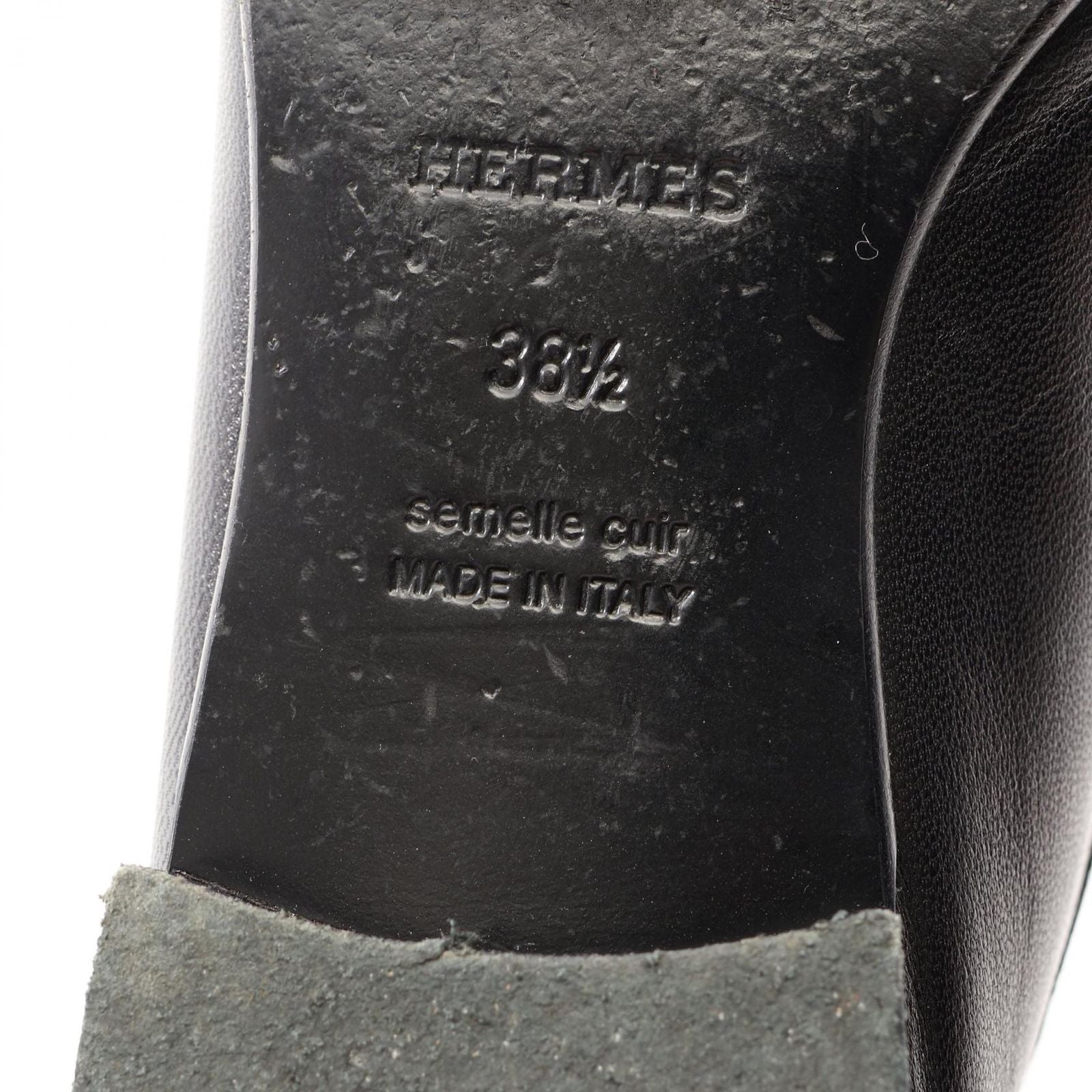 Hermes Loafers Moccasins Paris Leather — view 6