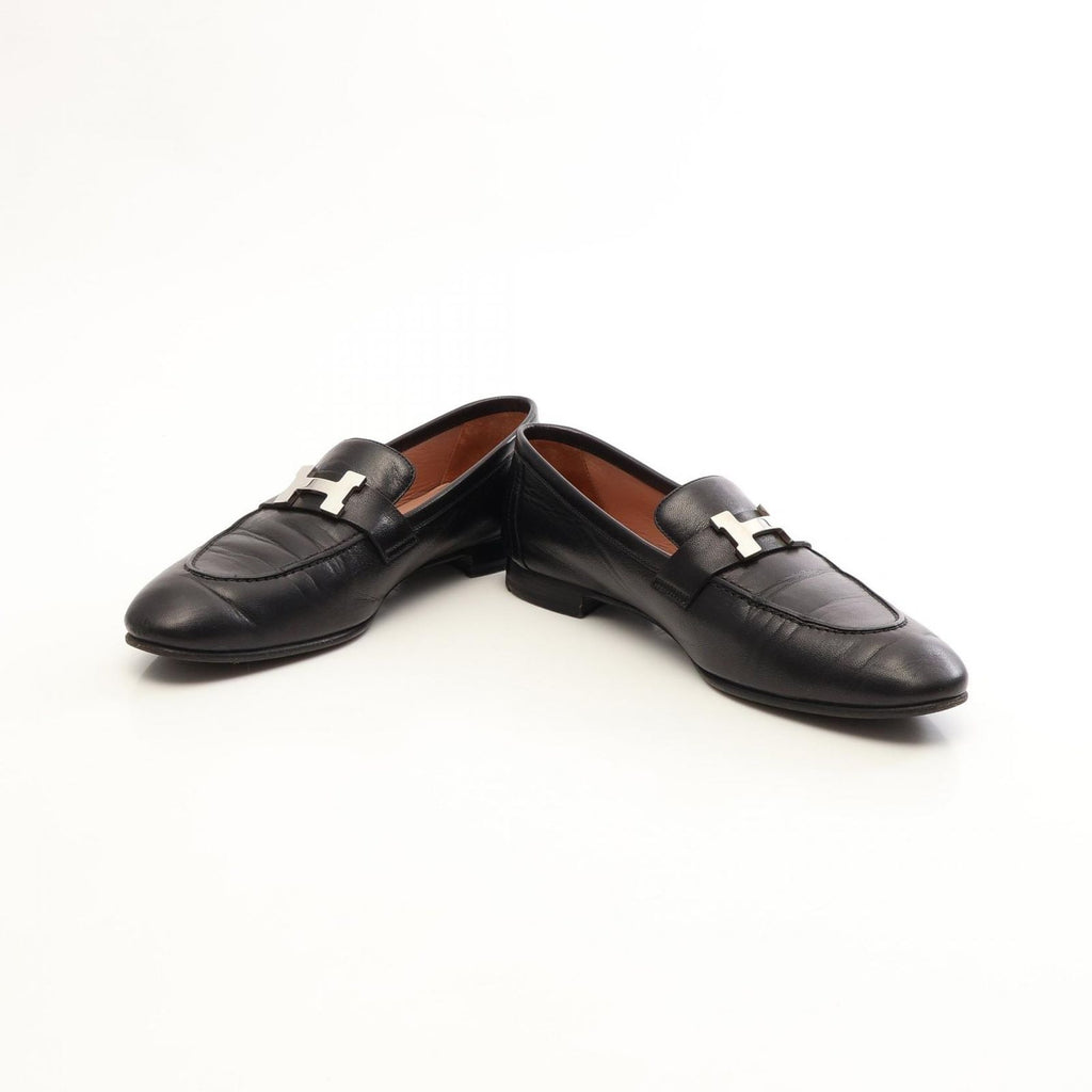 Hermes Loafers Moccasins Paris Leather — view 3