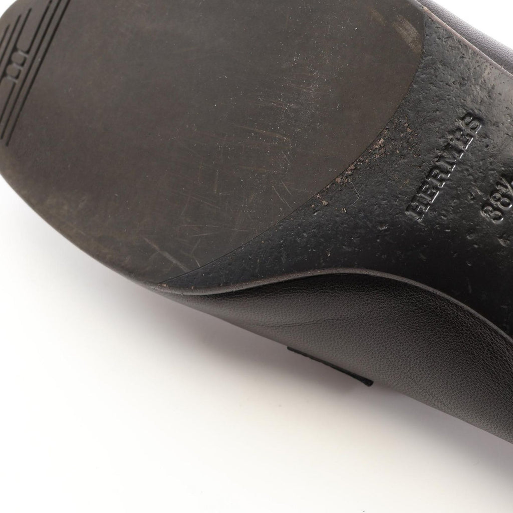 Hermes Loafers Moccasins Paris Leather — view 9