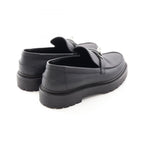 Hermes Loafers Icon Kelly Buckle Black Leather Moccasins — view 2