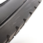Hermes Loafers Icon Kelly Buckle Black Leather Moccasins — view 9