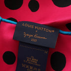 Louis Vuitton Scarf Yayoi Kusama Carre 90 Pumpkin Silk — view 2