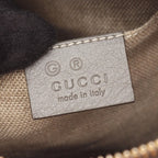 Gucci Shoulder Bag Bree Micro Guccissima Gray Leather — view 4
