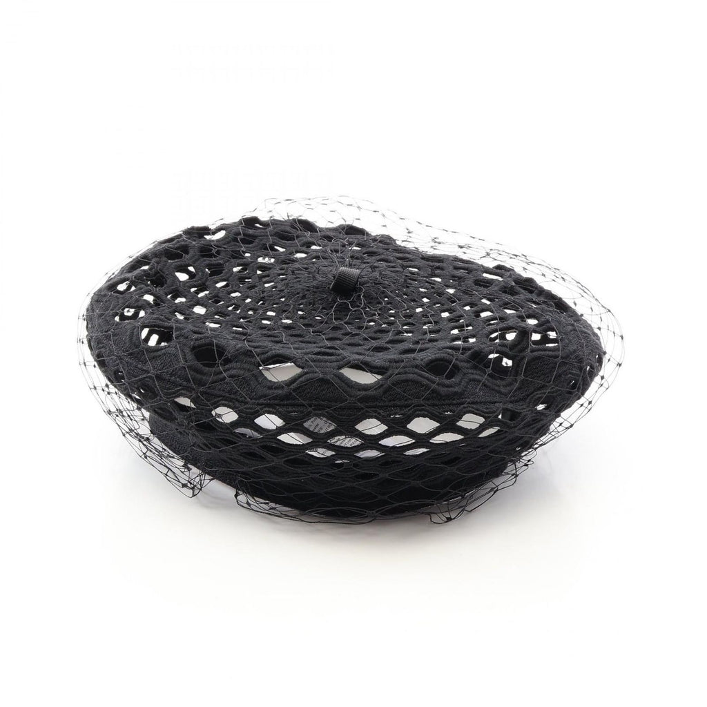 Dior Arty Lace Beret Black — view 2