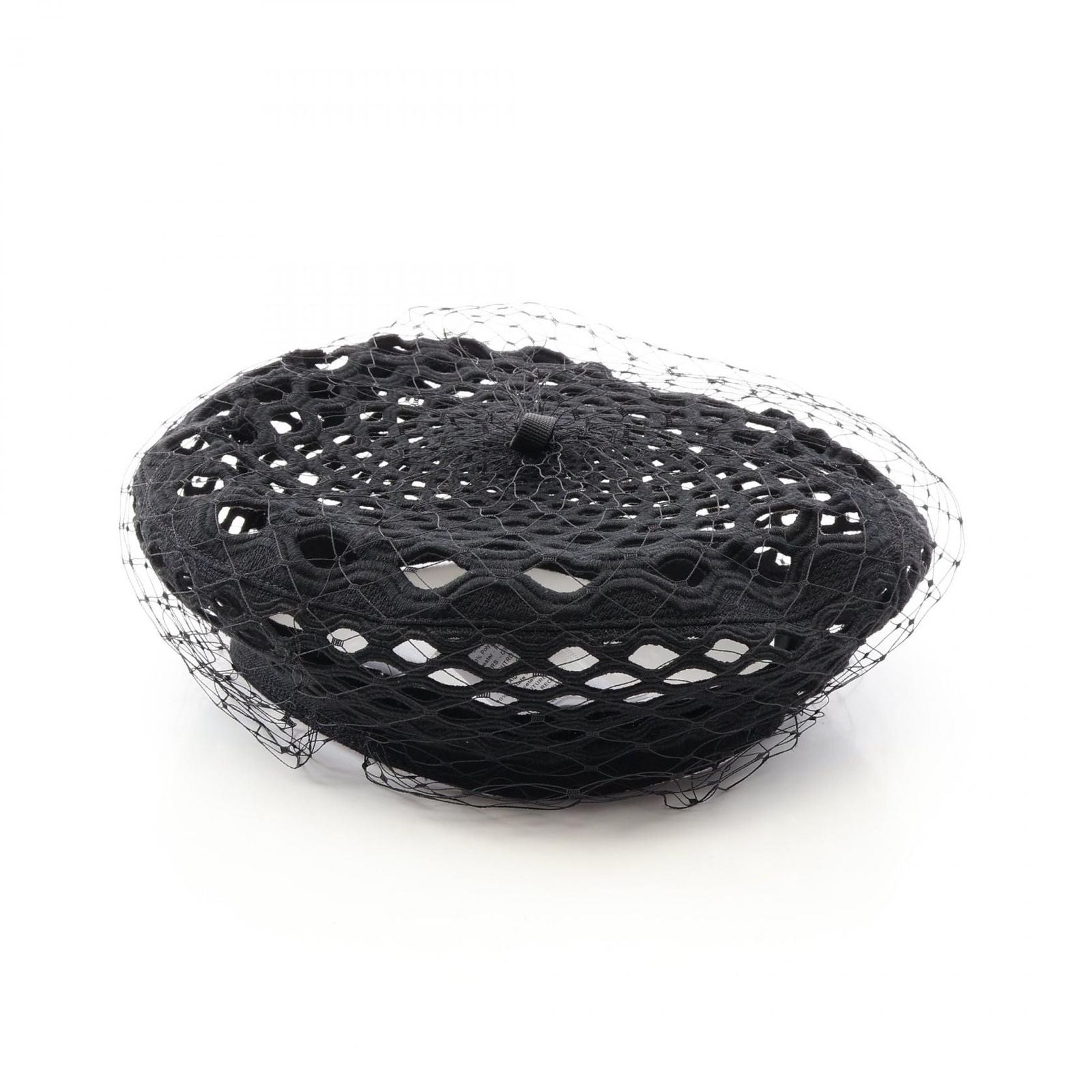 Dior Arty Lace Beret Black — view 2