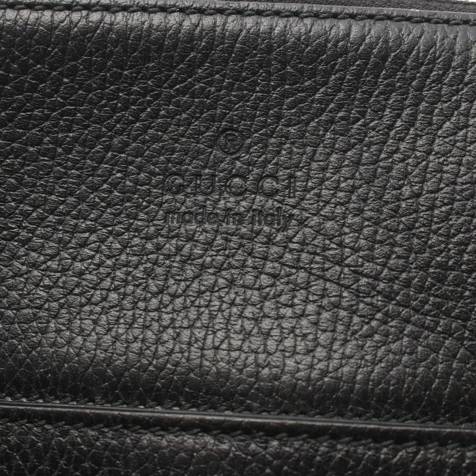 Gucci Shoulder Bag Cosmopolis Black Leather — view 9