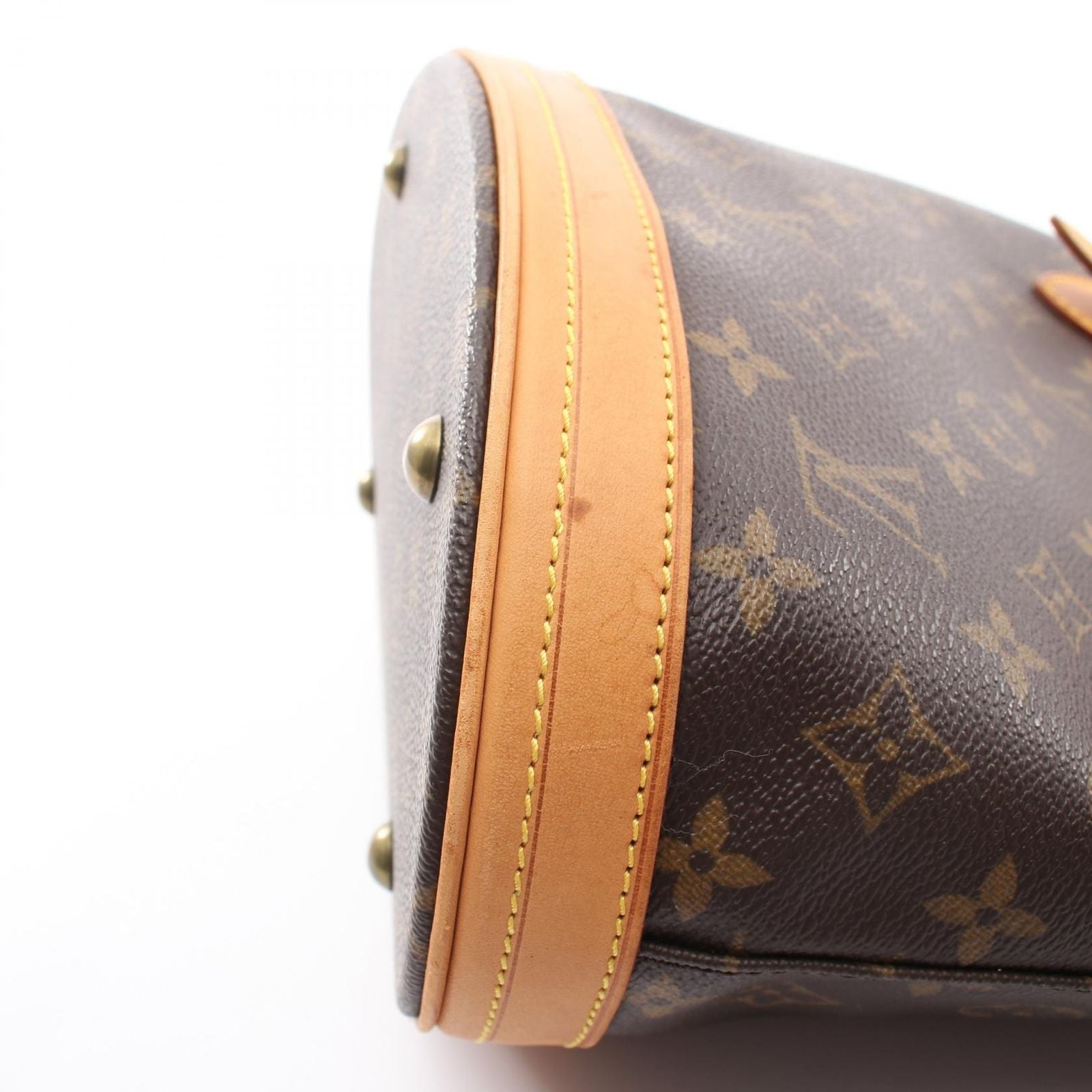 Louis Vuitton Handbag Bucket PM Canvas Leather — view 6
