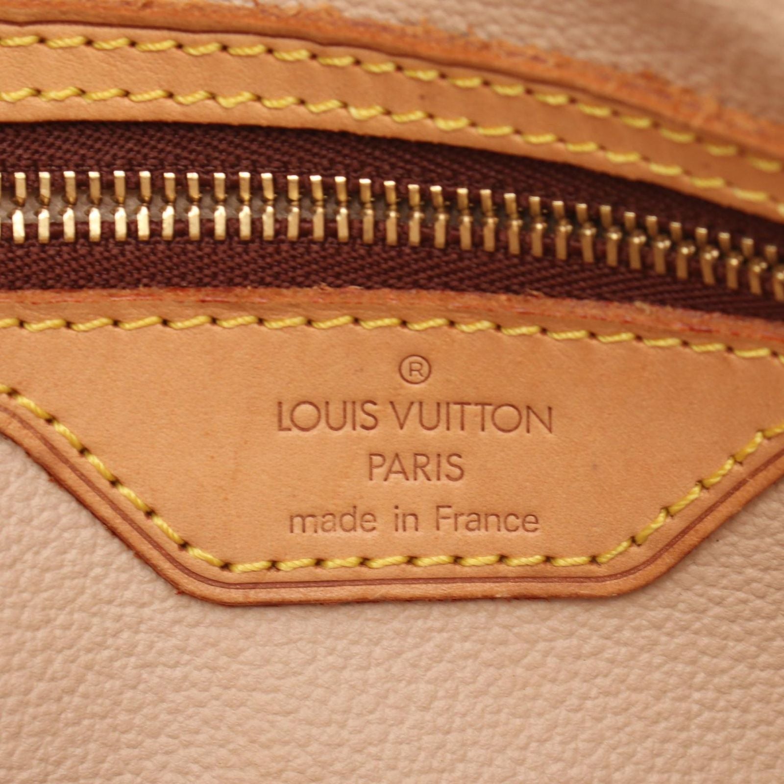 Louis Vuitton Handbag Bucket PM Canvas Leather — view 4