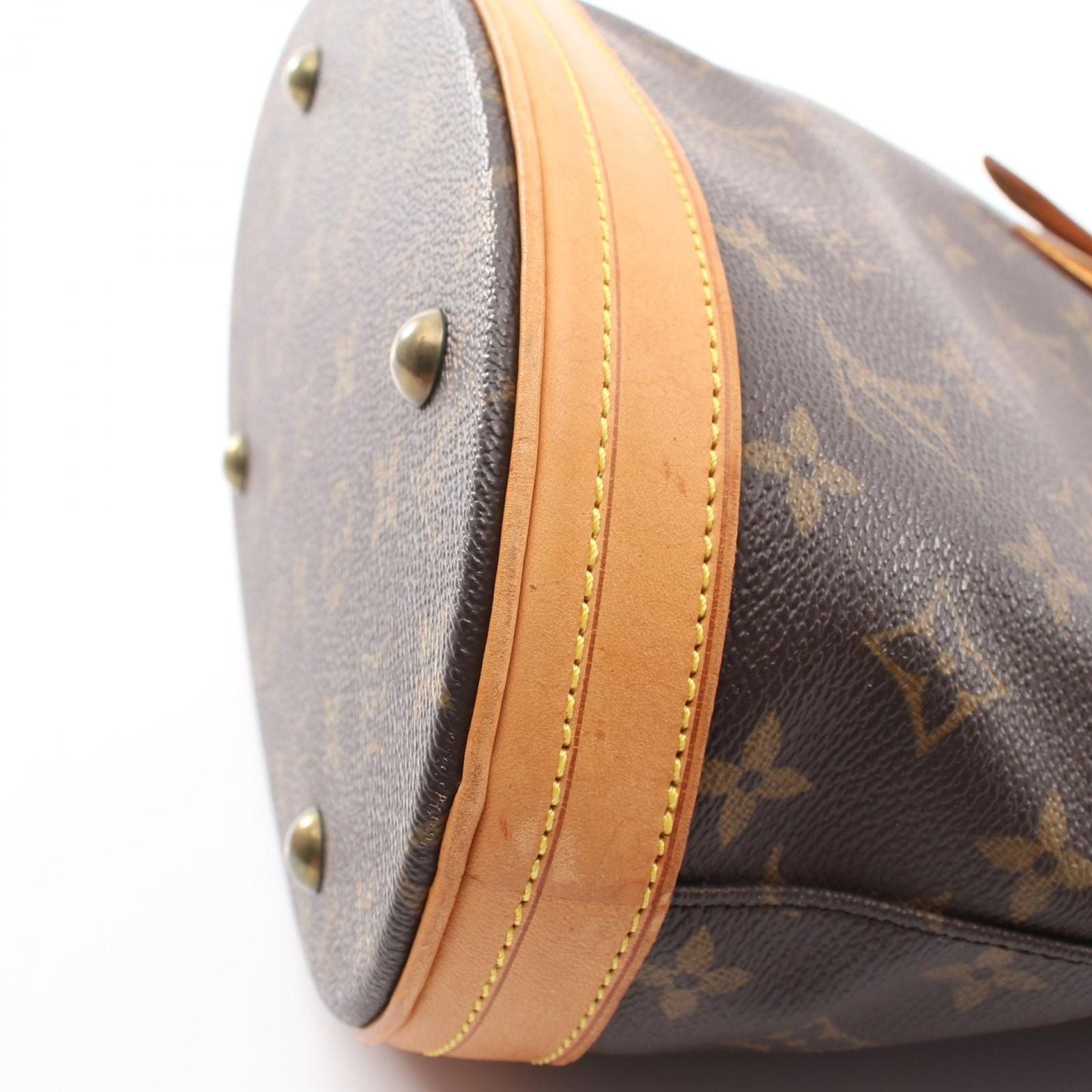 Louis Vuitton Handbag Bucket PM Canvas Leather — view 8
